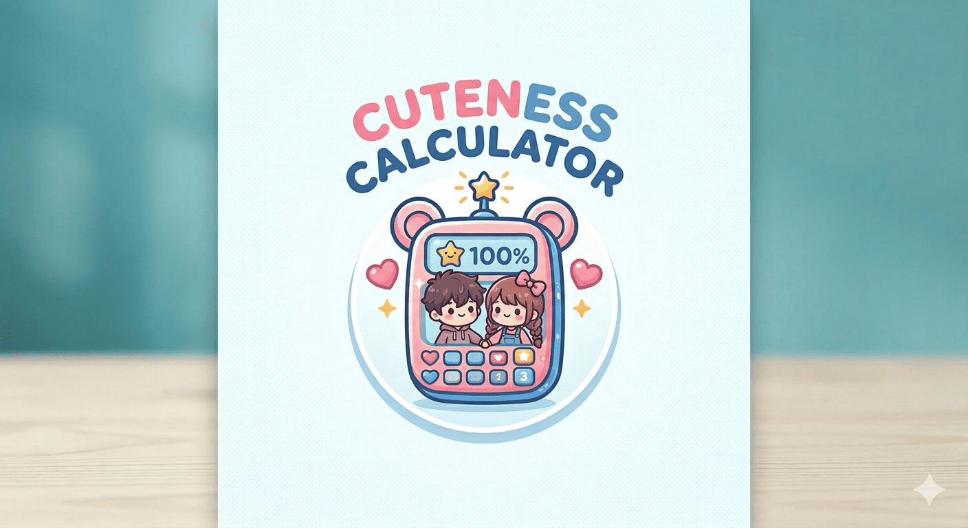 Cuteness calculator